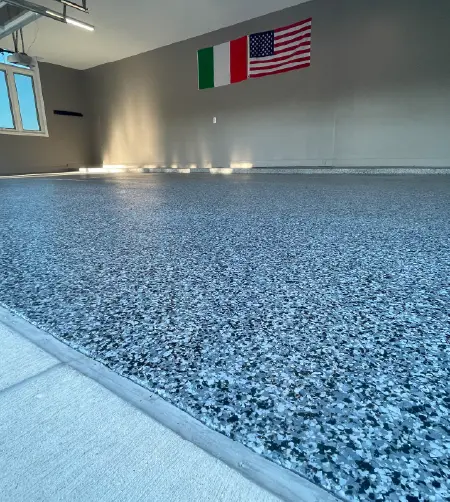 Services 9 Professional epoxy garage floor coating installed by DS Epoxy Floors LLC in Michigan