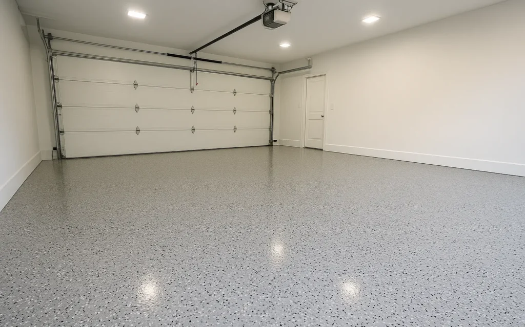 epoxy floor coating Saline MI garage